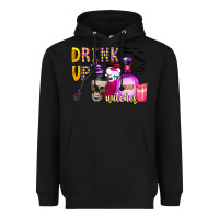 Black drink up witches Heavyweight Hoodie - CowhideDigitalArt