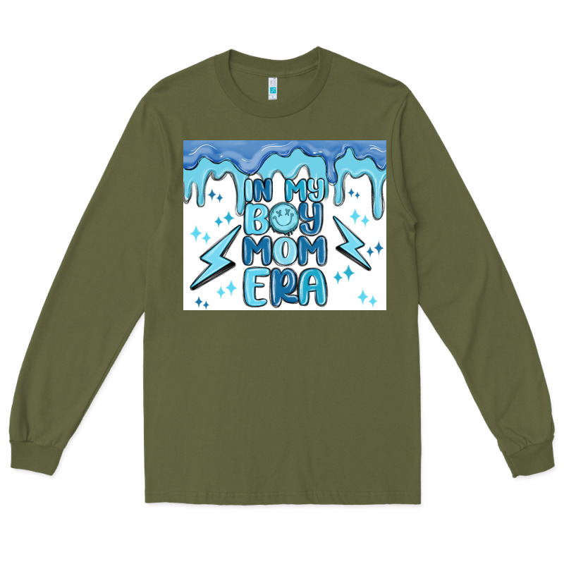 In My Boy Mom Era Long Sleeve Tee by MaliasSmallBusiness | Teevron