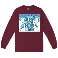 Burgundy in my boy mom era Long Sleeve Tee - MaliasSmallBusiness