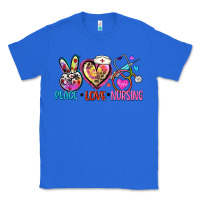 True Royal peace love nursing Classic Tee - Zillion Design Studio