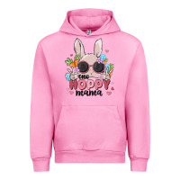 Fuchsia Pink one hoppy mama Urban Hoodie - MaliasSmallBusiness