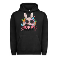 Pigment Black one hoppy mama Urban Hoodie - MaliasSmallBusiness