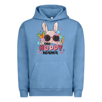 Pigment Pebble Blue one hoppy mama Urban Hoodie - MaliasSmallBusiness