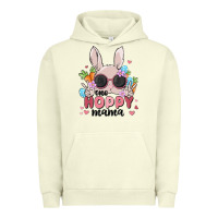 Pigment Pistachio one hoppy mama Urban Hoodie - MaliasSmallBusiness