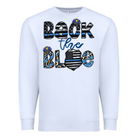 White back the blue1 Premium Sweatshirt - CowhideDigitalArt