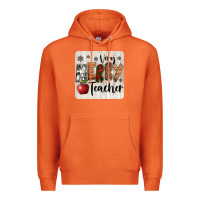 Carrot very merry teacher christmas coaster Premium Hoodie - Jasminsmagicworld