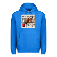 True Royal very merry teacher christmas coaster Premium Hoodie - Jasminsmagicworld