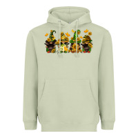 Matcha sunflower gnomies Heavyweight Hoodie - FaDigitalArtStudio