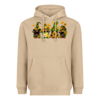 Mushroom sunflower gnomies Heavyweight Hoodie - FaDigitalArtStudio