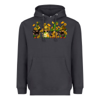 Smoke sunflower gnomies Heavyweight Hoodie - FaDigitalArtStudio
