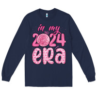 Navy in my 2024 era Long Sleeve Tee - MaliasSmallBusiness