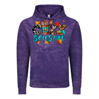 Cloud Purple cozy season with coffee cup Vintage Hoodie - AdoDesignShop