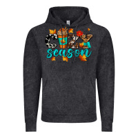 Vintage Black cozy season with coffee cup Vintage Hoodie - AdoDesignShop