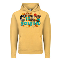 Vintage Mustard cozy season with coffee cup Vintage Hoodie - AdoDesignShop