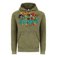 Vintage Olive cozy season with coffee cup Vintage Hoodie - AdoDesignShop