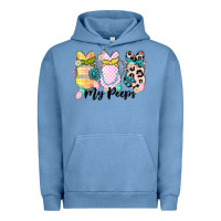 Pigment Pebble Blue my peeps Urban Hoodie - MaliasSmallBusiness