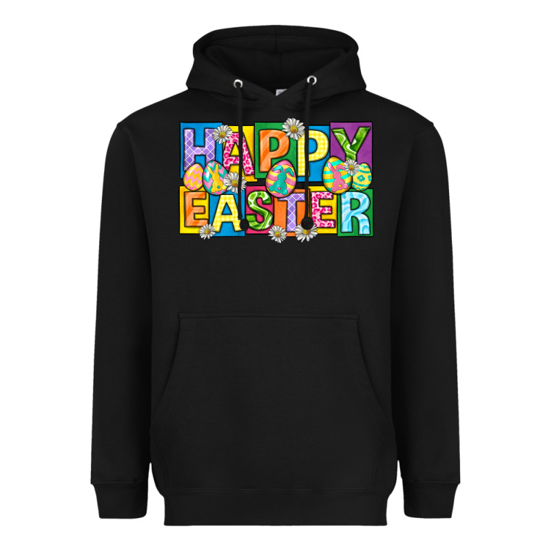 Happy Easter With Eggs Heavyweight Hoodie by Neo Western | Teevron