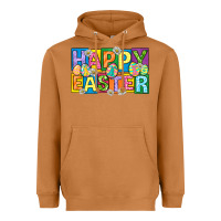 Meerkat happy easter with eggs Heavyweight Hoodie - Neo Western