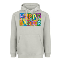 Moon Dust happy easter with eggs Heavyweight Hoodie - Neo Western