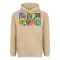 Mushroom happy easter with eggs Heavyweight Hoodie - Neo Western