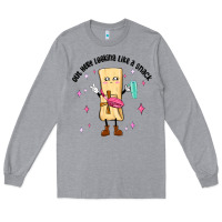 Heather Grey out here looking like a snack Long Sleeve Tee - MaliasSmallBusiness