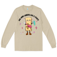 Mushroom out here looking like a snack Long Sleeve Tee - MaliasSmallBusiness