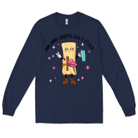 Navy out here looking like a snack Long Sleeve Tee - MaliasSmallBusiness