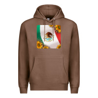 Chestnut mexican flag sunflowers and leopard coaster Premium Hoodie - Jasminsmagicworld