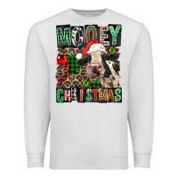 Oatmeal Heather Mooey christmas Premium Sweatshirt - FaDigitalArtStudio