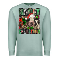 Seafoam Mooey christmas Premium Sweatshirt - FaDigitalArtStudio