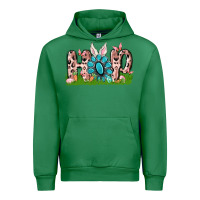 Emerald hop rabbit Urban Hoodie - MaliasSmallBusiness