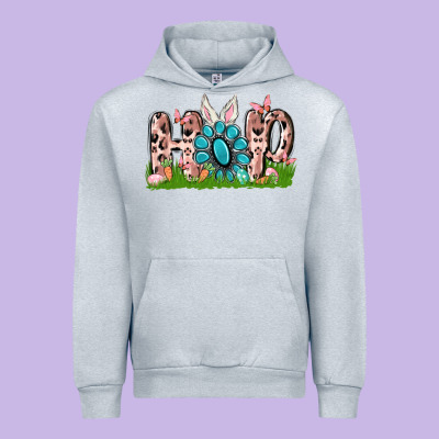 Hop Rabbit Urban Hoodie Designed By Maliassmallbusiness