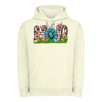 Pigment Pistachio hop rabbit Urban Hoodie - MaliasSmallBusiness