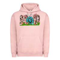 Pigment Salmon hop rabbit Urban Hoodie - MaliasSmallBusiness