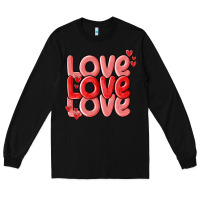 Black love valentines day Long Sleeve Tee - MaliasSmallBusiness
