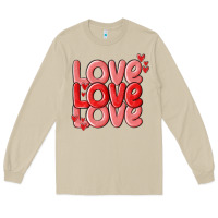 Mushroom love valentines day Long Sleeve Tee - MaliasSmallBusiness