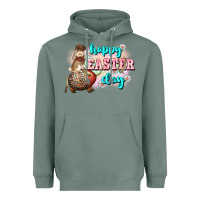Sage Happy Easter Day rodeo Easter Day Heavyweight Hoodie - CowGirlArtShop