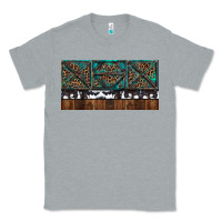 Heather Grey Rusty Sunflowers with Cowhide and Turquoise Classic Tee - RanaPortraitStore