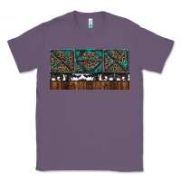 Lavender Rusty Sunflowers with Cowhide and Turquoise Classic Tee - RanaPortraitStore