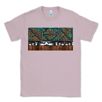 Lilac Rusty Sunflowers with Cowhide and Turquoise Classic Tee - RanaPortraitStore