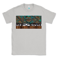 Moon Dust Rusty Sunflowers with Cowhide and Turquoise Classic Tee - RanaPortraitStore