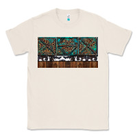 Natural Rusty Sunflowers with Cowhide and Turquoise Classic Tee - RanaPortraitStore