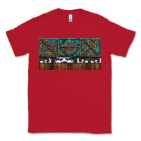 Red Rusty Sunflowers with Cowhide and Turquoise Classic Tee - RanaPortraitStore
