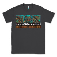 Smoke Rusty Sunflowers with Cowhide and Turquoise Classic Tee - RanaPortraitStore