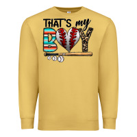 Antique Gold baseball Premium Sweatshirt - CowhideDigitalArt