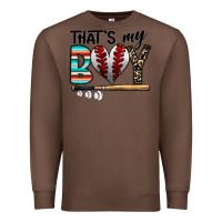 Chestnut baseball Premium Sweatshirt - CowhideDigitalArt