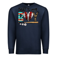 Navy baseball Premium Sweatshirt - CowhideDigitalArt