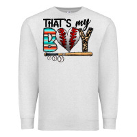 Oatmeal Heather baseball Premium Sweatshirt - CowhideDigitalArt
