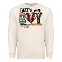 Sandshell baseball Premium Sweatshirt - CowhideDigitalArt