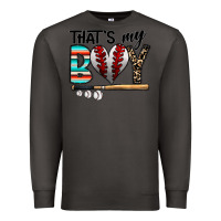 Smoke baseball Premium Sweatshirt - CowhideDigitalArt